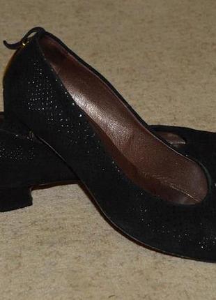 Туфли замш peter kaiser (немечашка) размер туфли 36,5
