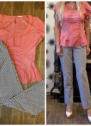 Продам набором, брючки zara, коттоновую блузку
