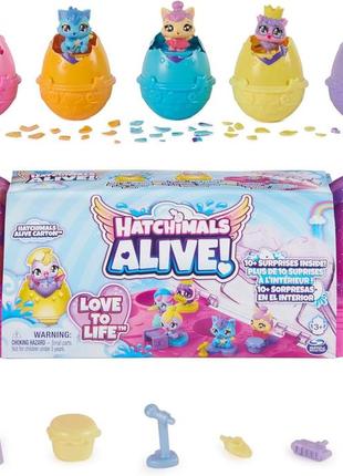 Ігровий набір хетчімалс 5 фігурок та 11 аксесуарів hatchimals colleggtibles 6067404