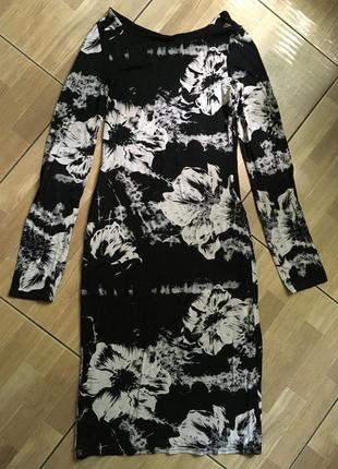 Платье миди evita р-р.s трикотаж