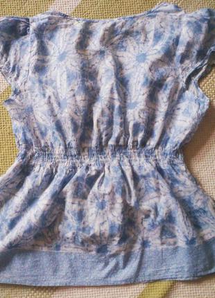 Катонова блуза/туніка і стилі батік5 фото