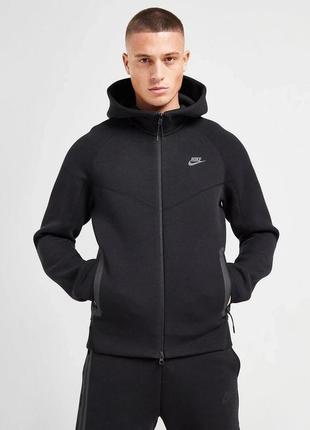 Кофта муж. nike sportswear tech fleece hoodie (арт. fb7921-060)6 фото