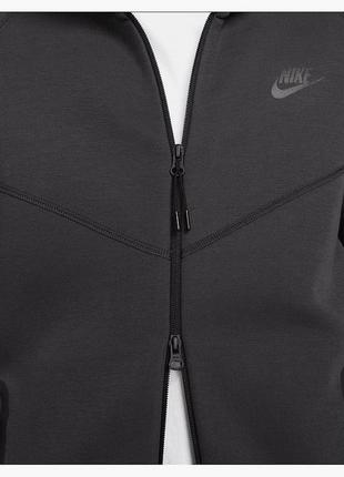 Кофта муж. nike sportswear tech fleece hoodie (арт. fb7921-060)5 фото