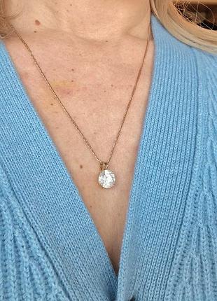 Золотой кулон и цепочка 585 проба