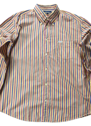 Faconnable рубашка люкс  бренда в полоску ххл