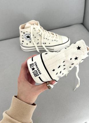 Кроссовки кеды converse chuck taylor all star platform stars3 фото