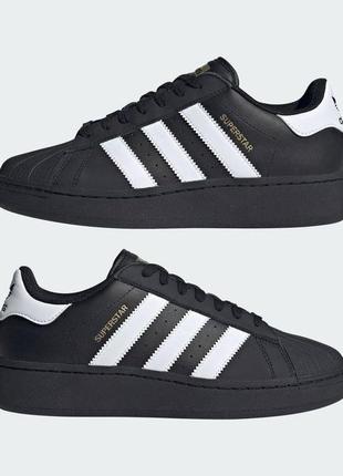 Легендарні кросівки adidas superstar чорні