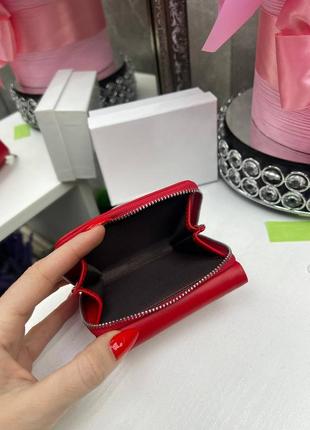 Салатовий яскравий ефектний мініатюрний стильний якісний гаманець3 фото