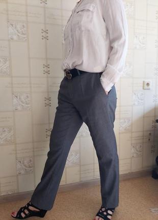 Charles tyrwhitt slim fit брендові шикарні стильні штани чиноси, унісекс 100% wool вовна4 фото