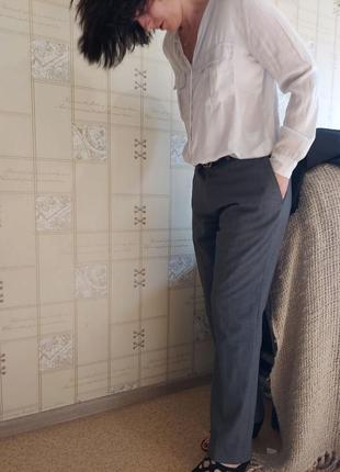 Charles tyrwhitt slim fit брендові шикарні стильні штани чиноси, унісекс 100% wool вовна5 фото