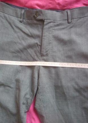 Charles tyrwhitt slim fit брендові шикарні стильні штани чиноси, унісекс 100% wool вовна10 фото