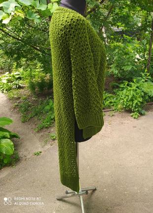 Туника, пуловер двухсторонний вязаный!2 фото