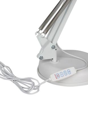 Настольная led лампа lesko m-018 white светодиодная usb складная на подставке3 фото