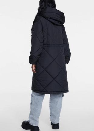Демісезонна стьобана куртка, пальто stradivarius (zara), колекція 2023 року, розмір xs3 фото