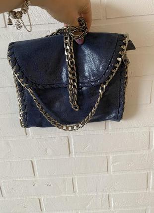 Фірмова сумка синя