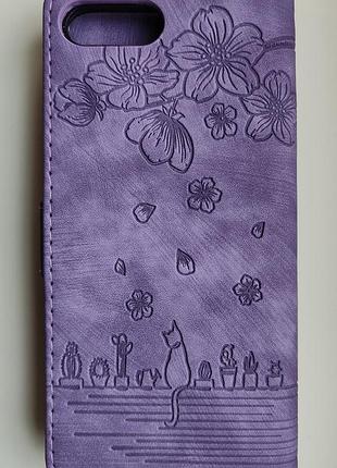 Чехол-книжка " роза" для iphone iphone 6 plus 4