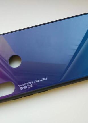 Чехол градиент стеклянный для xiaomi mi 8