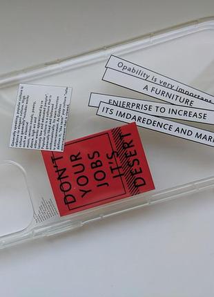 Чехол силиконовый  dm clear case для Apple 11 Pro
