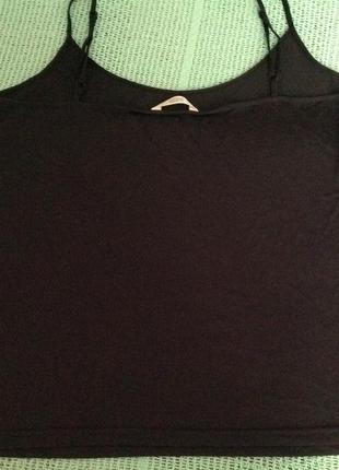 Невесомая маечка графитового цвета marks&spencer, 14 р.