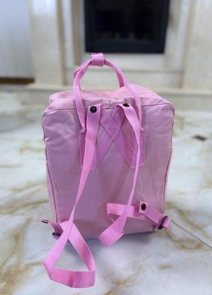 Рюкзак fjallraven kanken pink купити фьялравен канкен рожевий4 фото