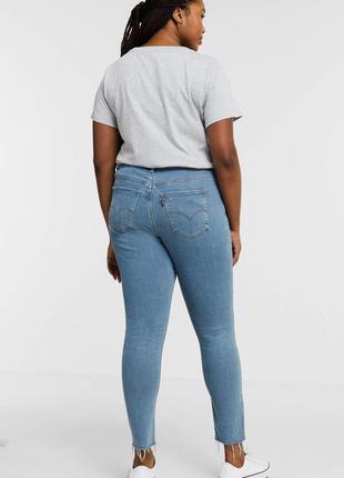 Джинси levi's plus 721 high waist skinny jeans3 фото