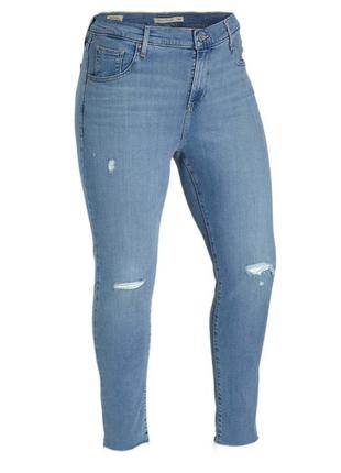 Джинси levi's plus 721 high waist skinny jeans4 фото