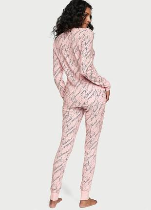 Victoria´s victorias secret виктория сикрет пижама, костюм для сна thermal long pajama set2 фото