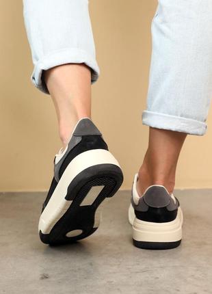 Кеды женские осенние бежевые