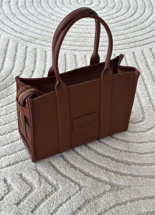 Marc jacobs tote bag brown