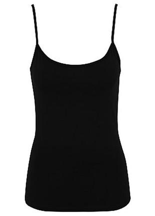 Нова, базова майка, топ, чорного кольору, george, р. м,l