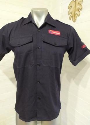 Рубашка форменная пожарного, небольшой размер4 фото