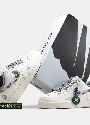 Кросівки nike air force 1 x bape