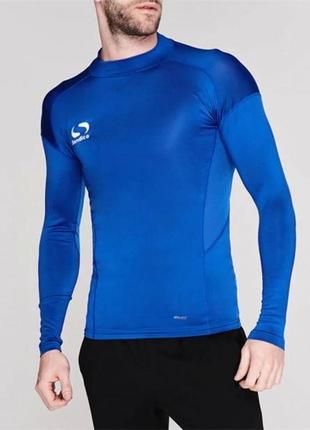 Мужская темно-синяя спортивная кофта от sondico размер m термо