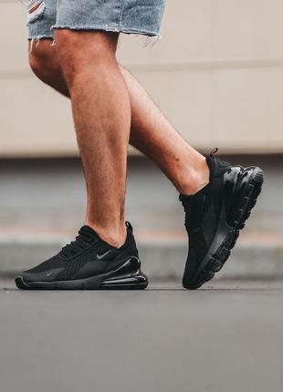 Кроссовки nike air max 270 black6 фото