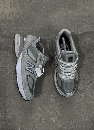 New balance 990v5 grey9 фото