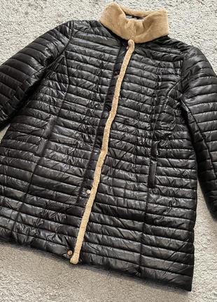 Стильная,теплая, удлиненная куртка-пальто wen ni romantic collection