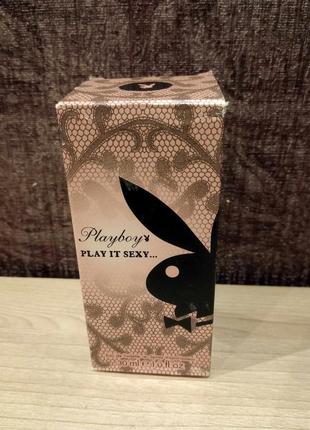 Туалетная вода play it sexy playboy