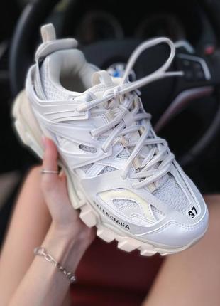 Кроссовки balenciaga track white3 фото