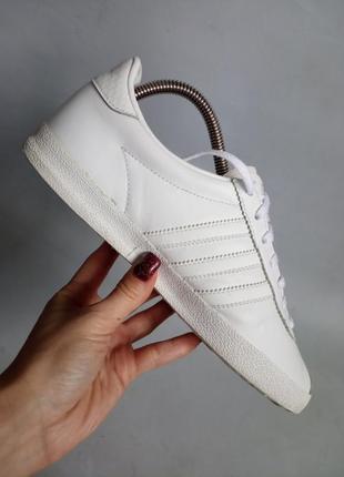 Шкіряні кросівки adidas gazelle7 фото