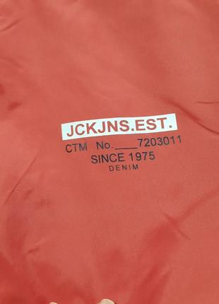 Чоловіча вітровка куртка-бомбер жакет jack&amp;jones xl-l8 фото