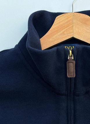 Классический мужской свитер под шею от бренда polo ralph lauren.3 фото