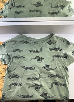 Футболка дитяча крокодил на хлопчика