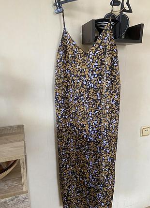 Платье в пижамному стиле monki