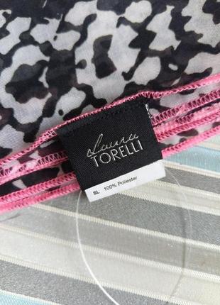 Пляжное парео 200х105 см laura torelli шарф большой платок палантин4 фото