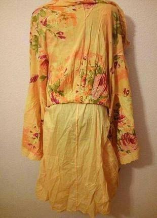 Довга сукня сарафан в яскравий принт per una7 фото