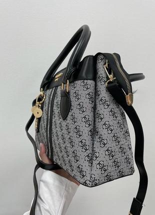 Жіноча вмістка сумка бреду guess з екошкіри7 фото