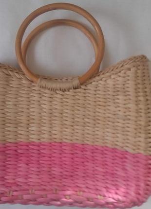 Плетеная сумка-корзинка per una2 фото