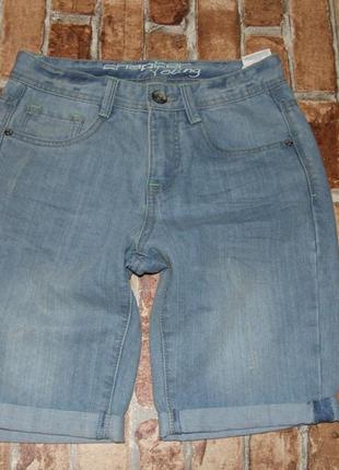 Джинсові шорти бермуди хлопчикові 11 - 12 років