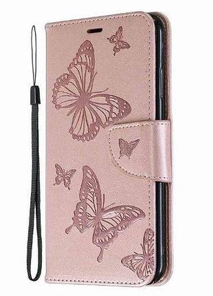 Чехол-книжка " бабочка"    для samsung a40 (a405f)