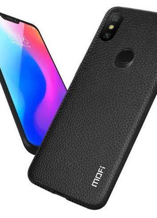 Чехол mofi  для xiaomi redmi note 6 pro черный1 фото